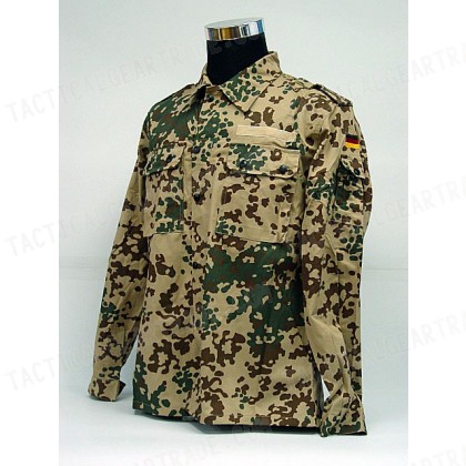 German Army Desert Camo BDU Uniform Set Shirt Pants