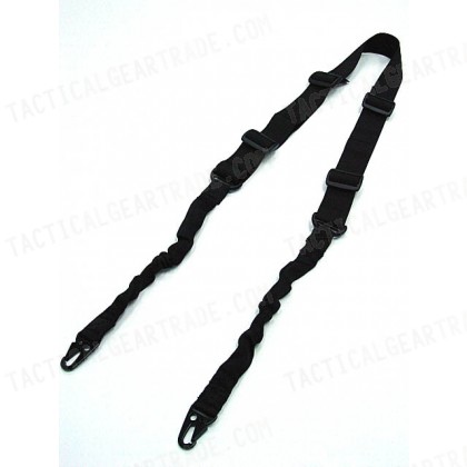 USMC 2-Point Bungee Tactical Rifle Sling Black