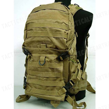 Tactical Molle Patrol Rifle Gear Backpack Coyote Brown