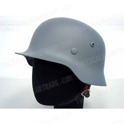 WWII WW2 German MOD M35 Luftwaffe Steel Helmet Gray