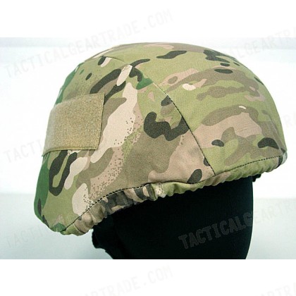 USGI MICH TC-2000 ACH Helmet Cover Multi Camo #A