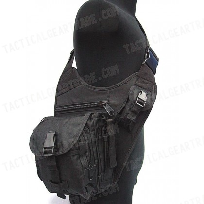 Military Universal Utility Shoulder Bag Black