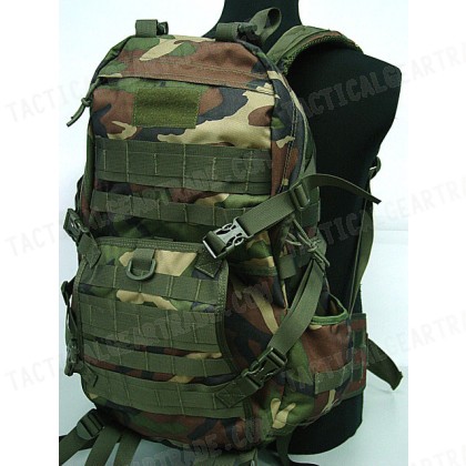 Molle Patrol Series Rifle Gear Backpack Camo Woodland