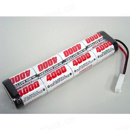 Firefox 9.6V 4000mAh Ni-MH Airsoft Large Type Battery