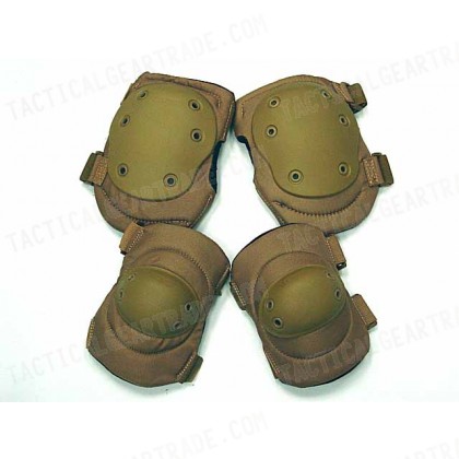 Advanced Tactical Knee & Elbow Pads Coyote Brown