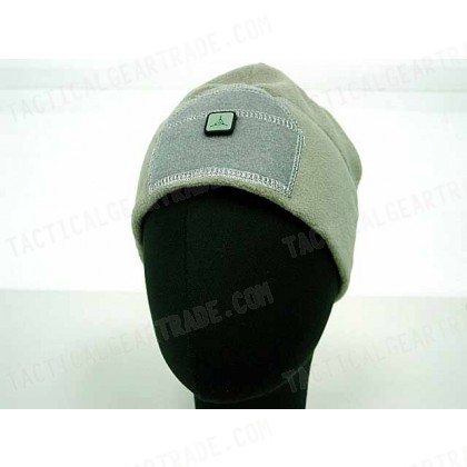 Fleece Velcro Attachment Watch Cap Hat ACU