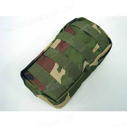 Molle Medic First Aid Pouch Bag Camo Woodland #B