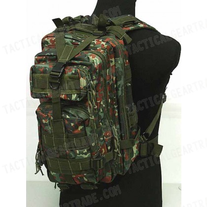 Level 3 Molle Assault Backpack German Camo Woodland