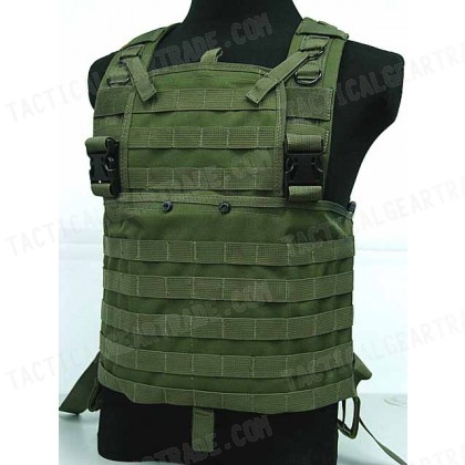 Molle Chest Rig Platform Carrier Vest OD