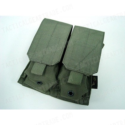 Flyye 1000D Molle Double M4/M16 Magazine Pouch Ranger Green