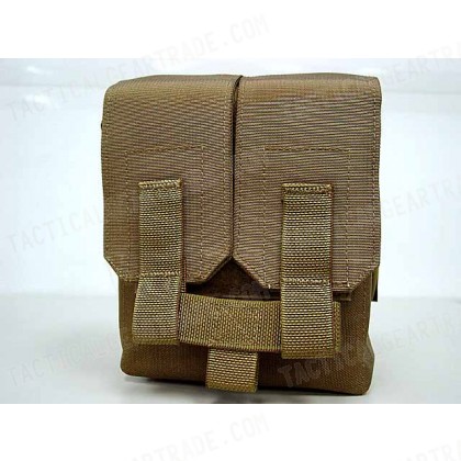 Flyye 1000D Molle M249 200rds Ammo Magazine Pouch Coyote Brown