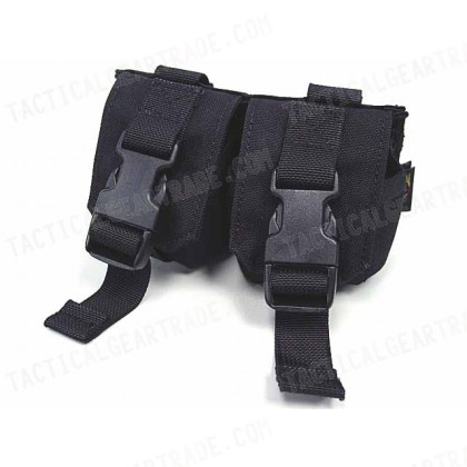 Flyye 1000D Molle Double Frag Grenade Pouch Black