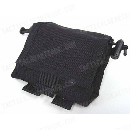 Flyye 1000D Molle Folding Magazine Drop Pouch Bag Black