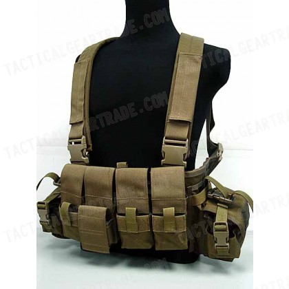 Flyye 1000D Tactical LBT 1961A Band Chest Rig Vest Coyote Brown