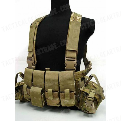 Flyye 500D Tactical LBT 1961A Band Chest Rig Vest Multicam