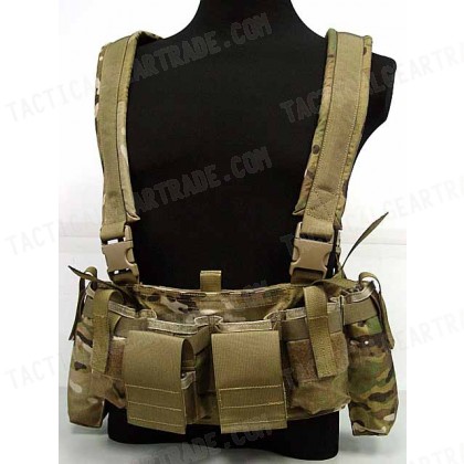 Flyye 1000D Tactical LBT M4 Magazine Chest Rig Vest Multicam