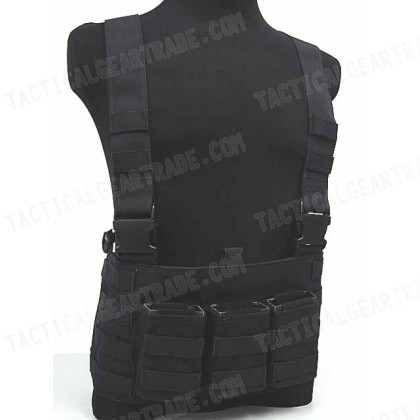 Flyye 1000D Molle LAW ENF Magazine Chest Rig Vest Black