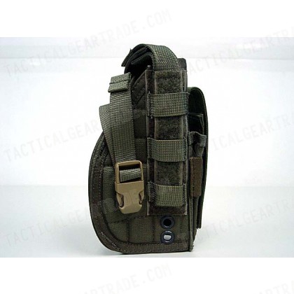 Flyye 1000D Molle Pistol Belt RH Holster Ranger Green