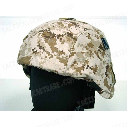 USGI MICH TC-2000 ACH Helmet Cover Digital Desert Camo Ver. 1