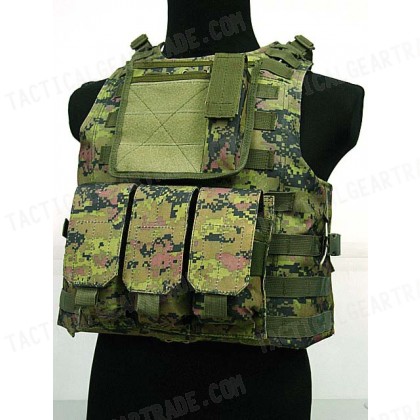 USMC Molle Combat Assault Plate Carrier Vest CADPAT Digital Camo