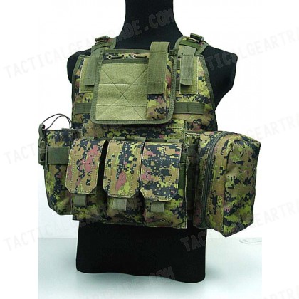 USMC MOD Molle Assault Plate Carrier Vest CADPAT Digital Camo