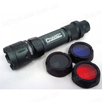 CHARIOT XP-E CREE Q4 LED 235 Lumens Multifunction Flashlight