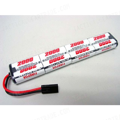 Firefox 9.6V 2000mAh Ni-MH Airsoft AEG RC Mini Battery