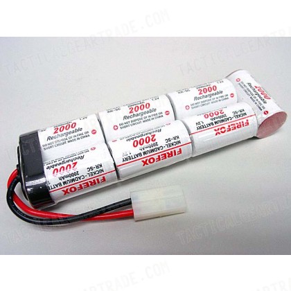 Firefox 8.4V 2000mAh Ni-CD Airsoft Large Type Battery