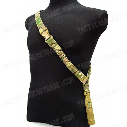 TMC Elastic Bungee CQB Single Point Rifle Sling Multi Camo