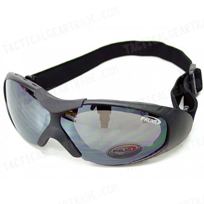 Tactical Airsoft Sport Style Goggle Safety Glasses Black #B