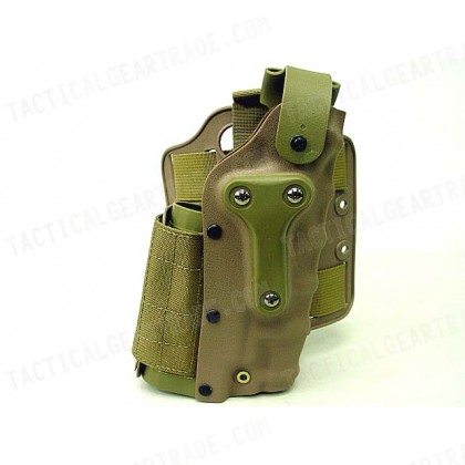 SFL 3085 Style Beretta M9/92F Drop Leg & Belt Holster Tan