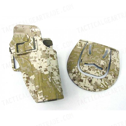 CQC Beretta 92/96 RH Pistol Paddle & Belt Holster Marpat Desert