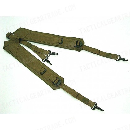 USMC USGI Load Bearing Y Harness Suspender Coyote Brown