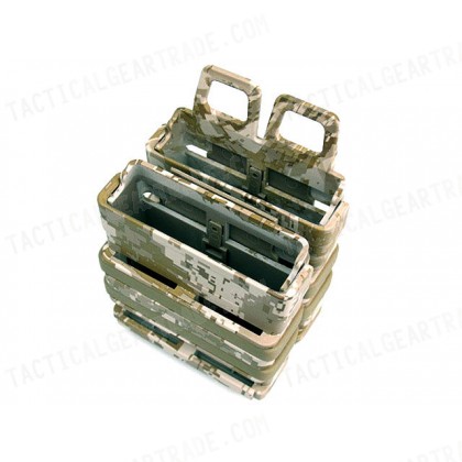 Molle FastMag Magazine Clip Set for 7.62 AK/M14 Marpat Desert