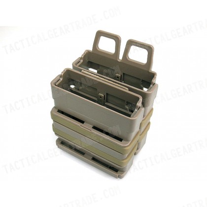 Molle FastMag Magazine Clip Set for 7.62 AK/M14 Tan