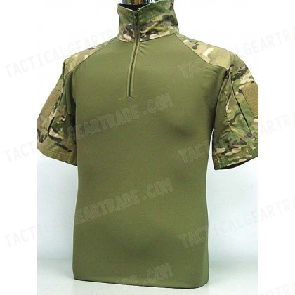 Tactical Combat T-Shirt Multi Camo