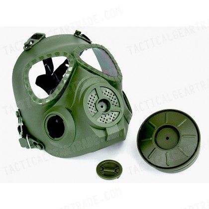 Full Face Dummy Gas Mask with Fan Ventilation OD