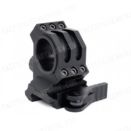 25mm/30mm Scope Red Dot Sight QD Lever Mount Black