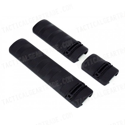 Element AR M15/M16 Battle Rail Cover Set Black