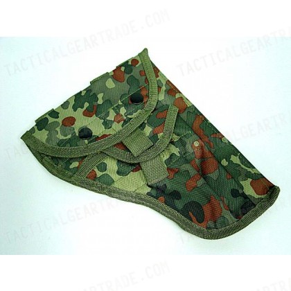 Molle Handgun Pistol Holster Pouch German Camo Woodland