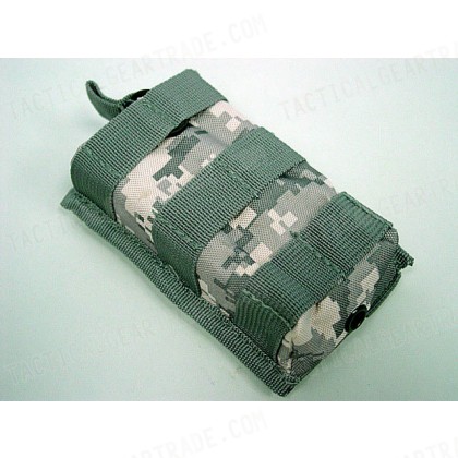 Molle Open Top Magazine/Walkie Talkie Pouch Digital ACU Camo