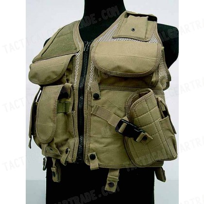 USMC Hunting Combat Tactical Vest Type B Coyote Brown