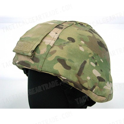 USGI MICH TC-2000 ACH Helmet Cover Multi Camo #B