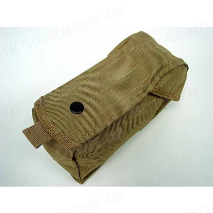 Airsoft Molle Single AK Magazine Pouch Coyote Brown