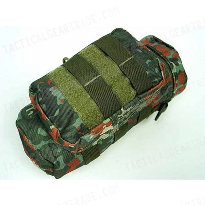 Molle Water Bottle Medic Pouch German Camo Woodland