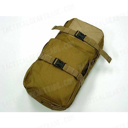 Molle MBSS 3L Hydration Water Back Pack Pouch Coyote Brown