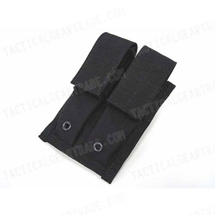 Flyye 1000D Molle Double 9mm Pistol Magazine Pouch Black