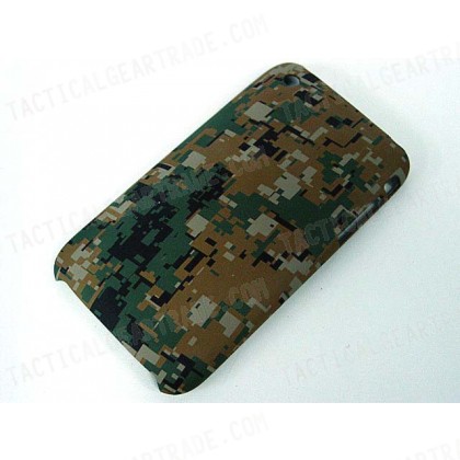 Silverback Camo Case for Apple iPhone 3G/3GS Marpat Woodland