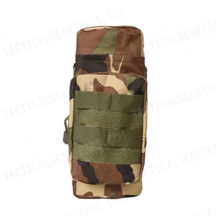 Molle Water Bottle Medic Pouch Camo Woodland