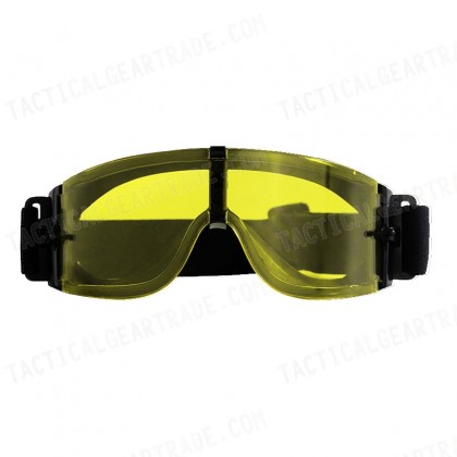 USMC Airsoft X800 Tactical Goggle Glasses GX1000 Yellow